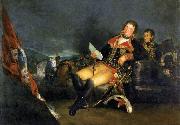 Francisco de Goya Portrait of Manuel Godoy oil painting reproduction